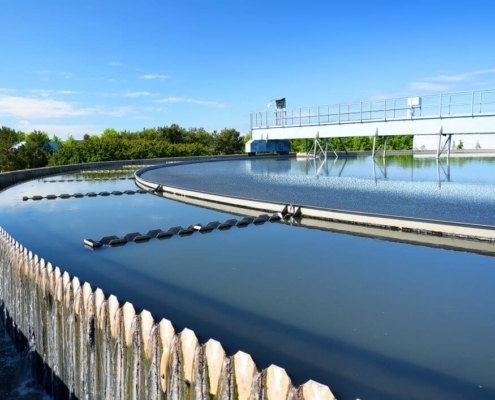 Wastewater plant