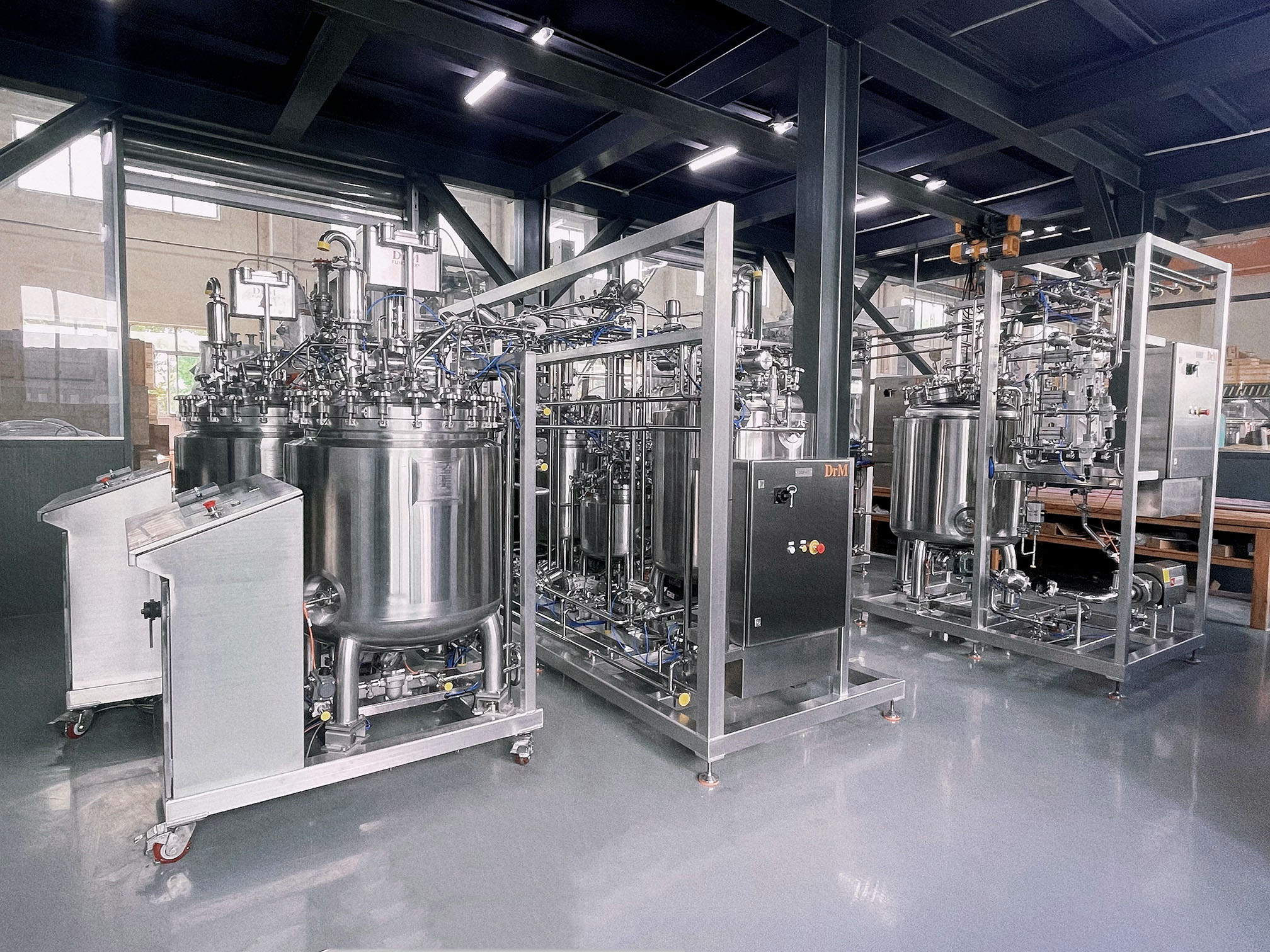 packaged mixing unit