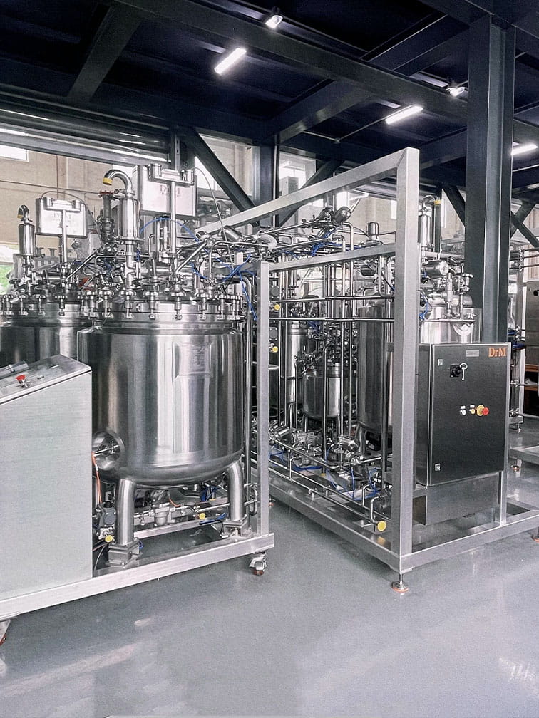 packaged mixing unit