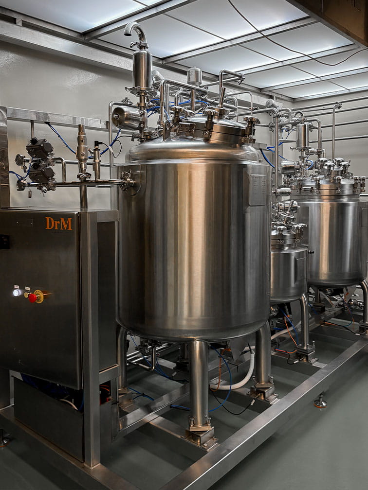 packaged mixing unit