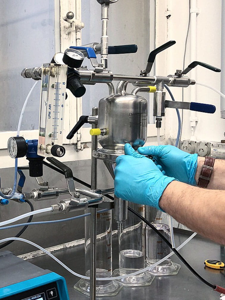 tsd lab unit for testing