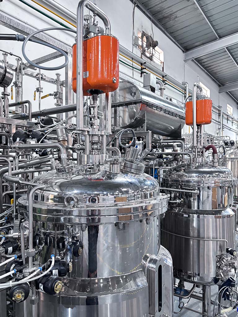 FUNDAMIX vibromixer tetanus vaccine production